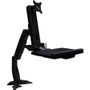 Amer AMR1ACWS Desk Mount for Keyboard, Flat Panel Display - TAA Compliant - 1 Display(s) Supported24" Screen Support - 10.50 kg Load - (Fleet Network)