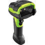 Zebra DS3678-SR Handheld Barcode Scanner - Wireless Connectivity - 1D 2D - Imager - Bluetooth - Industrial Green DS3678-SR3U4210SFW