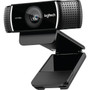 Logitech C922 Webcam - 2 Megapixel - 60 fps - USB 2.0 - 1920 x 1080 Video - Auto-focus - Microphone - Computer, Smartphone (960-001087)
