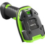 Zebra DS3678-ER Handheld Barcode Scanner - Wireless Connectivity - 1D 2D - Imager - Bluetooth - Industrial Green DS3678-ER3U4212SVW