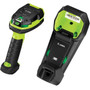 Zebra DS3608-ER Handheld Barcode Scanner - Cable Connectivity - 1D, 2D - Imager - Industrial Green, Black (DS3608-ER3U4602ZVW)