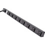 Tripp Lite 8-Outlet Vertical Power Strip, 120V, 15A, 15-ft. Cord, 5-15P, 24 in - NEMA 5-15P - 8 x NEMA 5-15R - 15 ft Cord - 15 A - 120 (Fleet Network)