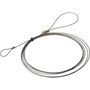 AXIS Safety Wire 3 m - Stainless Steel Brass - 98 ft - For Camera 5801-971