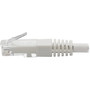Tripp Lite Cat6 Gigabit Molded Patch Cable RJ45 MM White 15 ft - 15 ft Category 6 Network Cable for Network Device Router - 1 x N200-015-WH