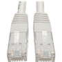 Tripp Lite Cat6 Gigabit Molded Patch Cable (RJ45 M/M), White, 3 ft - 3 ft Category 6 Network Cable for Network Device, Router, Modem, (Fleet Network)