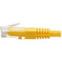 Tripp Lite Cat6 Gigabit Molded Patch Cable (RJ45 M/M), Yellow, 7 ft - Category 6 for Network Device, Router, Modem, Blu-ray Player, - (N200-007-YW)