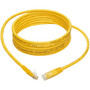 Tripp Lite Cat6 Gigabit Molded Patch Cable (RJ45 M/M), Yellow, 10 ft - 10 ft Category 6 Network Cable for Network Device, Router, - 1 (N200-010-YW)