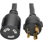 Tripp Lite P046-015-LL-30A Power Extension Cord - 125 V AC  30 A - Black P046-015-LL-30A
