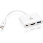 IOGEAR USB-C to HDMI / USB Multiport Adapter - for Notebook - USB Type C - 1 x USB Ports - HDMI - DisplayPort - Thunderbolt - Wired - (GUC3C3H)