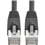 Tripp Lite N262-010-BK Cat.6a STP Patch Network Cable - Category 6a for Network Device, Switch, Modem, Router, Hub, Patch Panel, VoIP (Fleet Network)