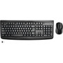 Kensington Keyboard for Life Wireless Desktop Set - USB Wireless RF Black - USB Wireless RF Optical - 1200 dpi - Scroll Wheel - QWERTY K75231US