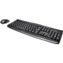 Kensington Keyboard for Life Wireless Desktop Set - USB Wireless RF Black - USB Wireless RF Optical - 1200 dpi - Scroll Wheel - QWERTY K75231US