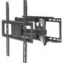 Manhattan Wall Mount for TV - Black - 1 Display(s) Supported55" Screen Support - 39.92 kg Load Capacity (Fleet Network)