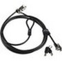 Lenovo Kensington MicroSaver 20 Twin Cable Lock - Carbon Steel - 8 ft - For Notebook Desktop Computer Monitor 4XE0N80915
