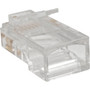 Tripp Lite RJ45 Modular Connector for Round Stranded UTP Conductor 4-Pair Cat5e 100 Pack - 100 Pack - 1 x RJ-45 Male N030-100-STR