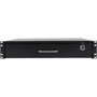 Tripp Lite SmartRack 2U Locking Rack-Mount Storage Drawer - 19 48260 mm 2U Wide Rack-mountable - Black Powder Coat - Cold-rolled - SRDRAWER2U