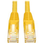 Tripp Lite Cat6 UTP Patch Cable - 14ft - 1 x RJ-45 Male - 1 x RJ-45 Male - Yellow (Fleet Network)