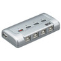 Tripp Lite 4-Port USB 2.0 Printer Sharing Switch - USB - 4 USB Port(s) - 4 USB 2.0 Port(s) - PC, Mac (Fleet Network)