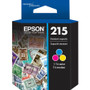 Epson 215 Ink Cartridge - Tri-color - Inkjet - 215 Pages - 1 Each (Fleet Network)