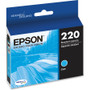 Epson DURABrite Ultra 220 Ink Cartridge - Cyan - Inkjet - Standard Yield - 165 Pages - 1 Each (Fleet Network)