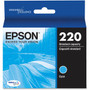 Epson DURABrite Ultra 220 Ink Cartridge - Cyan - Inkjet - Standard Yield - 165 Pages - 1 Each (Fleet Network)