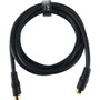 Axiom S-Video Cable - 6 ft S-Video Video Cable for Video Device - Male S-Video - Male S-Video - Black (Fleet Network)