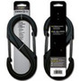 PLASTIC S-BINER SIZE 8 - BLACK WBLACK GATES SBP8-03-01BG