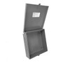 Enclosure Box 11" x 11" x 3.5", Indoor/Outdoor Non-Metallic, NEMA 3R Rated - Grey (FN-EB-1111-GY)