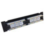 12-Port CAT5e Patch Panel, Self Mount Patch Panel - 110 Punch-Down (FN-PP-12C5E-SM)