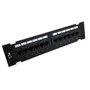 12-Port CAT5e Patch Panel, Self Mount Patch Panel - 110 Punch-Down (FN-PP-12C5E-SM)
