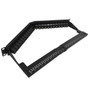 24-Port Angled CAT6 Patch Panel 19 Rackmount 1U - Pass-Through FN-PP-24C6-APT