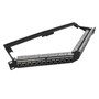 24-Port Angled CAT6 Shielded Patch Panel 19 Rackmount 1U - Pass-Through FN-PP-24C6S-APT