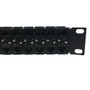 48-Port Angled CAT5e Patch Panel 19 Rackmount 1U - Pass-Through FN-PP-48C5-APT