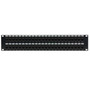 48-Port CAT5e Patch Panel 19 Rackmount 2U - Pass-Through FN-PP-48C5-PT