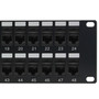 48-Port CAT5e Patch Panel 19 Rackmount 2U - Pass-Through FN-PP-48C5-PT