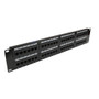 48-Port CAT6 Patch Panel, 19" Rackmount 2U -  110 Punch-Down (FN-PP-48C6-110)