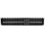 48-Port CAT6A Patch Panel 19 Rackmount 2U - 110 Punch-Down FN-PP-48C6A-JK