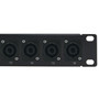 16-Port speakON patch panel 19 inch rackmount 1U FN-PP-SPK-16