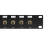 16-port F-Type Patch Panel, 19 inch Rackmount 1U (FN-PP-TVF-16)