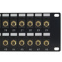 48-port F-Type Patch Panel, 19 inch Rackmount 2U (FN-PP-TVF-48)