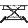 StarTech.com Sit Stand Desk Converter - Large 35in Work Surface - Adjustable Stand up Desk - For Two Monitors up to 24" or One 30" - - (Fleet Network)