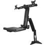StarTech.com Sit Stand Dual Monitor Arm - For Two Monitors up to 24in - Dual Monitor Mount - Sit Stand Workstation - Height Adjustable (ARMSTSCP2)