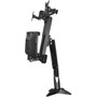 StarTech.com Sit Stand Dual Monitor Arm - For Two Monitors up to 24in - Dual Monitor Mount - Sit Stand Workstation - Height Adjustable (ARMSTSCP2)