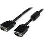 StarTech.com 10ft Coax High Res Monitor VGA Cable HD15 M/M - HD-15 Male VGA - HD-15 Male VGA - 10ft - Black (Fleet Network)