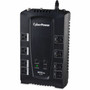 CyberPower AVR CP800AVR 800VA UPS - 800VA450W - 3 Minute Full Load - 4 x NEMA 5-15R - BatterySurge-protected 4 x NEMA 5-15R - CP800AVR