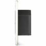 Algo 8201 IP PoE Intercom - Outdoor Stainless Steel Enclosure - Surface/Flush Mount - SIP Protocol - 48V PoE - Single Backlit Button for Door Entry &