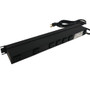 Power strip with surge protection - horizontal rackmount, 6ft 5-15P cord, rear 6-out 5-15R (FN-1583H6A1SBK)