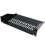 19 Inch Front Mount Vented Shelf (12 Inch Depth) - 2U (FN-RM-300V-2U)