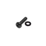 Rack Screw, 10-32  Thread, 3/4 inch Length - Black Oxide (100 Pack) (FN-RM-SC01-100BK)