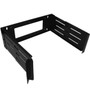 19 inch Wall Mount Bracket - 4U Adjustable Depth 12-18 Inches Hinged FN-RM-210-4U